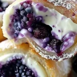 Blueberry-Cream-Cheese-Egg-Rolls