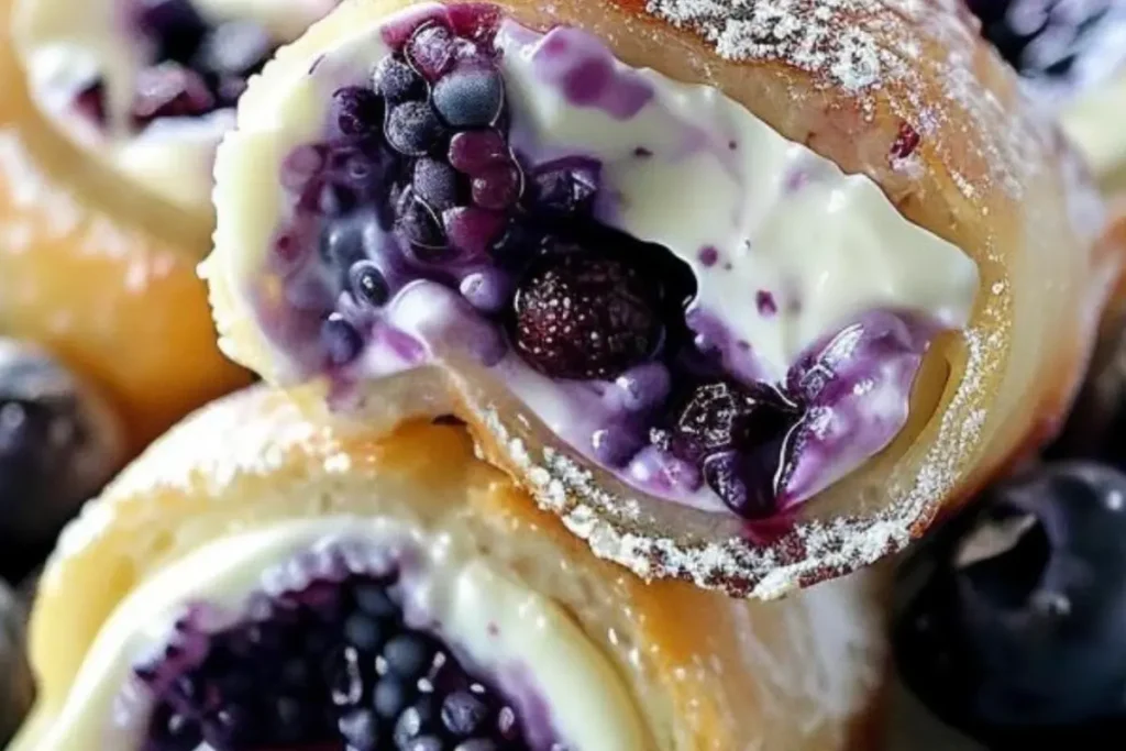 Blueberry-Cream-Cheese-Egg-Rolls